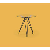 Sanibel Glass Top End Table