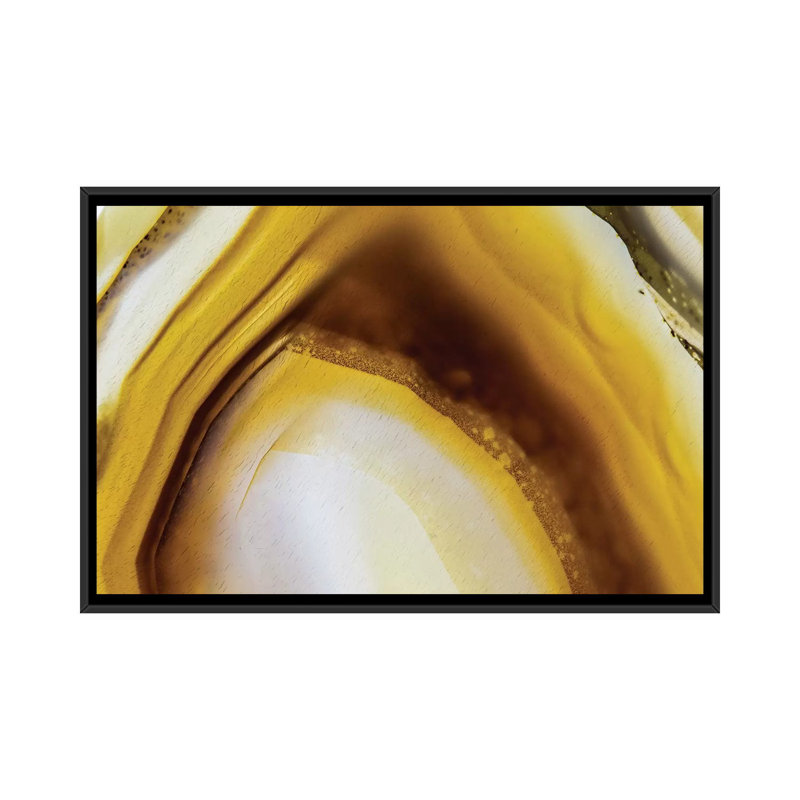 « level ix », reproduction d’impression sur toile, H 18 po x l 26 po x P 1,5 po, Toile avec cadre noir, Pas de tapis