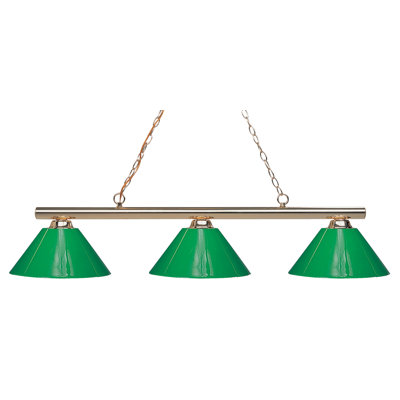 3 Light Billiard Pendant