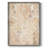 Walnut Damask III Framed Print - Solid Wood-937869429
