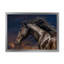 Portrait d'un cheval étalon non-pur III - Photographie sur toile-59843279-59843275
