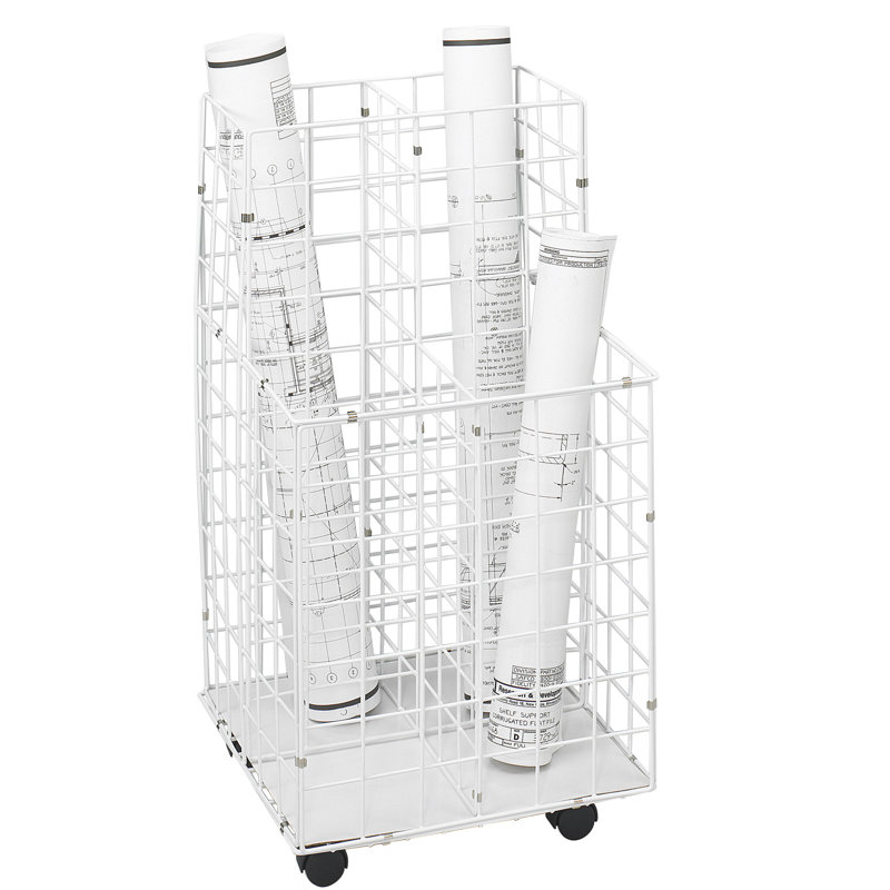 Wire Roll Files Filing Cart