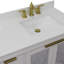 Ensemble de meuble-lavabo simple 43 po avec miroir Schreck-1115880036