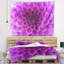Tapisserie florale pétales de fleurs mauve clair-28488123