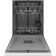 24" 60 dBA Built In Button Control Dishwasher