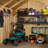 Charleston Wood Storage Shed, 10 ft. W x 10 ft. D, With Floor (DIY Assembly)-101109852-101109850-113449491