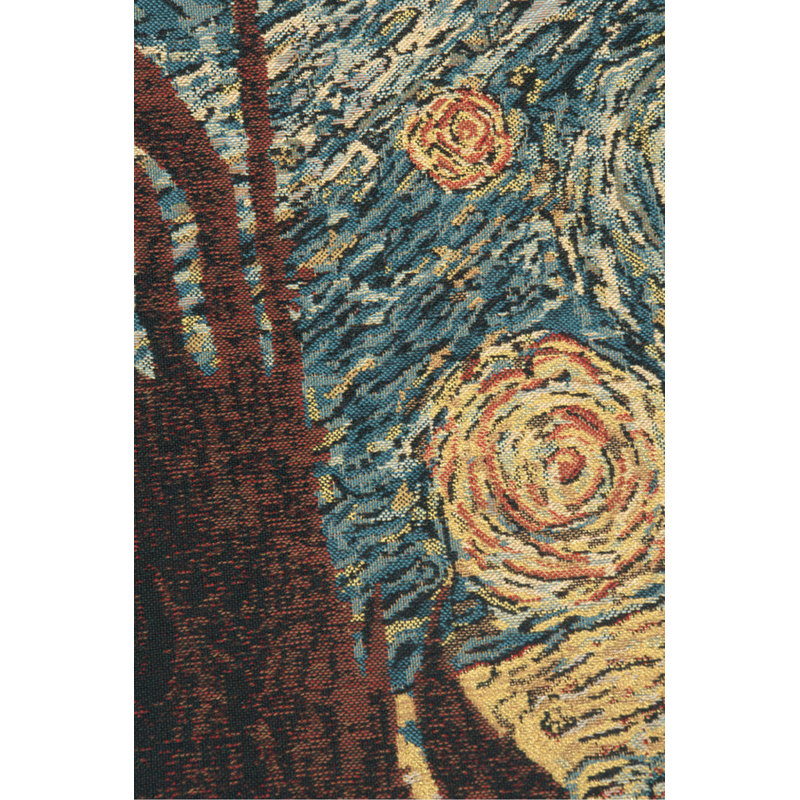 Loom Woven Cotton Blend Wall Hanging, 26" H x 33" W