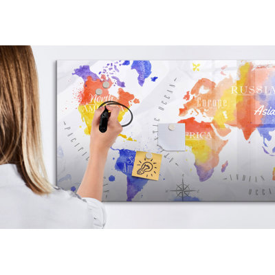 Magnetic Glass Dry Erase Board
