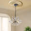 Kuol 6-Light Dimmable Champagne Flower Crystal Empire Chandelier-625603814