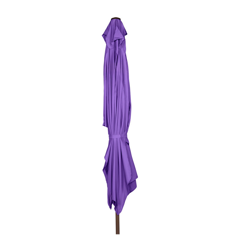  Parasol de marché avec manivelle, Violet