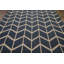Tapis noir en laine noué la à la main oriental Ayler