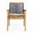 Outdoor Acacia Wood Club Chairs