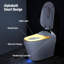 Toilette intelligente: ouverture / fermeture automatique, séchage à chaud, capteur de coups de pied et antibactérien