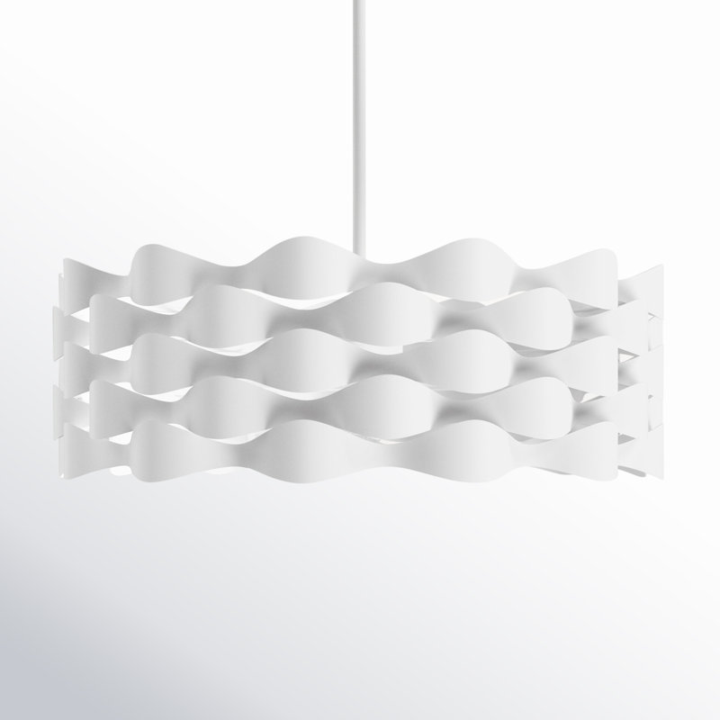 Rickey 1 - Light Sand White LED Unique/Statement Pendant
