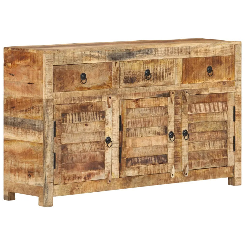 Richardt 110cm Solid Wood Sideboard, Natural