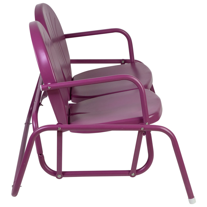 Fauteuil coulissant d'extérieur en métal