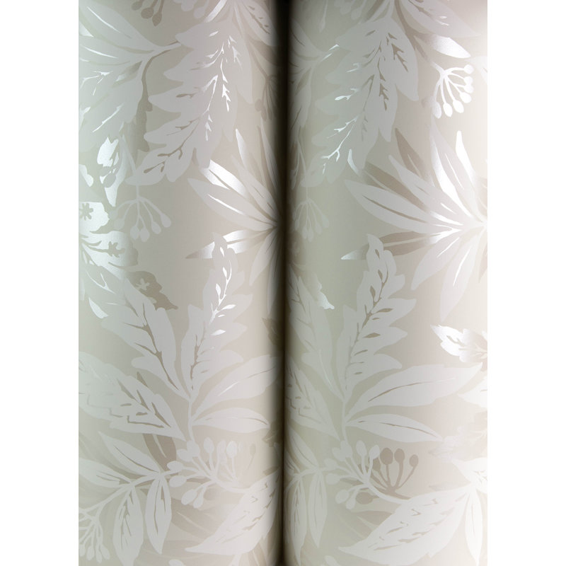 Papier peint floral Anita Dove Woodland, Blanc