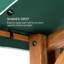 2 Person Porch Swing with Canopy