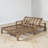 Quilliams 55.27'' Wide Straight Acacia Patio Daybed with Cushions-1401190740