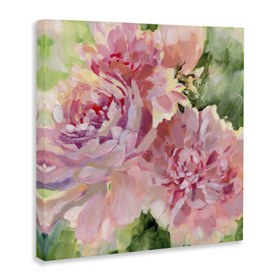  «Flared Peony Petals», art mural sur toile par Katrina Pete