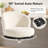 27" Swivel Barrel Counter Stool with Auto Return-129770378
