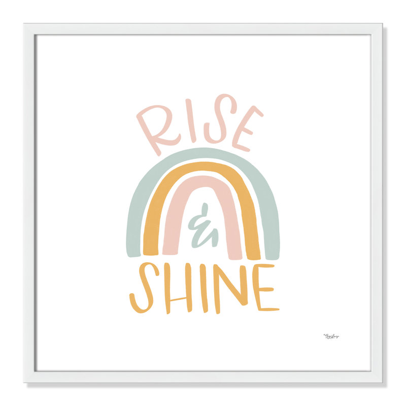 Décoration murale élève brillance pour enfant, H 23,5 po x l 23,5 po x P 1,19 po, Encadré de boîte blanc