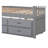 Genai Kids Twin Over Full Bunk Bed with Trundle with Drawers-293274692