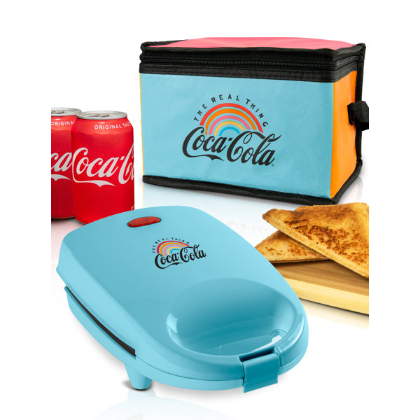 https://assets.wfcdn.com/im/29139555/resize-h600-w600%5Ecompr-r85/2168/216821060/Coca-Cola+Sandwich+Maker+with+Beverage+Cooler+Bag.jpg