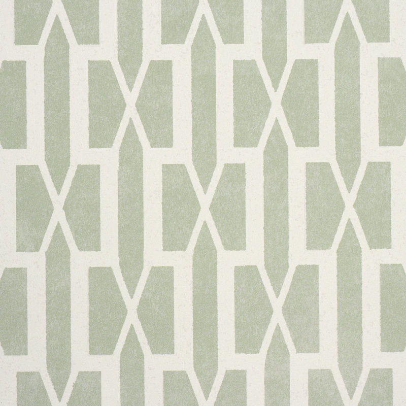 Papier peint Schumacher X Veere Grenney Belvedere, Céladon