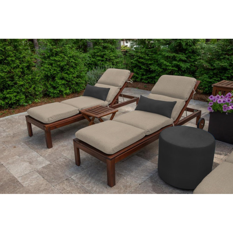 Sunbrella® Outdoor Reversible Throw Pillow, Canvas Black Sunbrella®