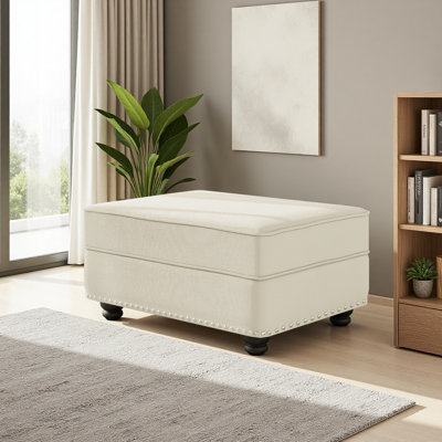 Ottoman To Combine With Single Seater Sofa, 2 Seater Sofa And 3 Seater Sofa, Suitable For Living Rooms
