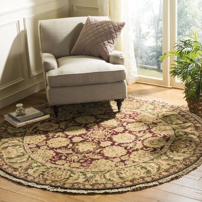 Magill Oriental Hand-Knotted Wool Cream Area Rug -  Alcott HillÂ®, ASTG7321 37187444