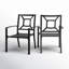 Alyah Premium All-Weather Wicker Outdoor Stacking Dining Armchair