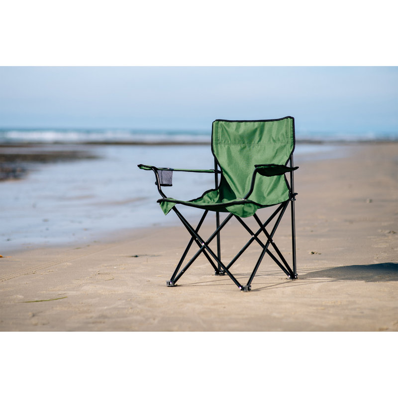Chaise de camping pliante , Vert