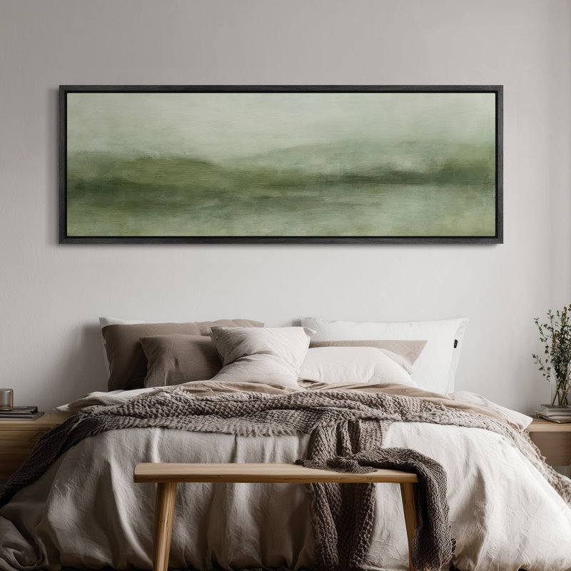 Très grand art mural rétro encadré pour art classique, H 20 po x l 60 po, Noir