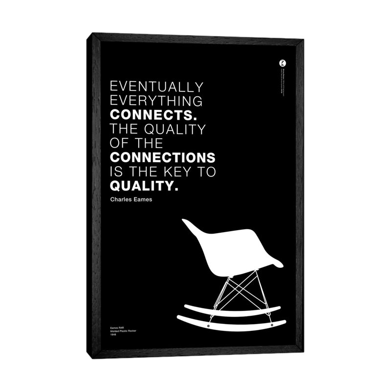The RAR (Rocking Armchair Rod) by The Maisey Design Shop - Gallery-Wrapped Canvas Giclée on Canvas, 101.6 cm H x 66.04 cm W