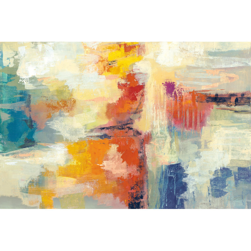 Bright Coral Reef by Silvia Vassileva - No Frame Painting on Canvas, 20cm H x 30cm W x 3.8cm D