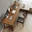 Nut-brown L-Shaped Solid Wood writing desk-1465388224-1465388254