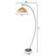 Lampe sur pied en rotin H 77 po Derwent