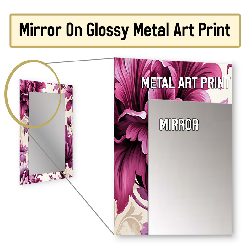 Zaanstad - Traditional Wall Mirror, 32 po x 24 po