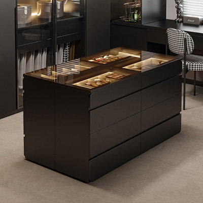 Oringas 47.24 " W Glass Jewelry Armoire