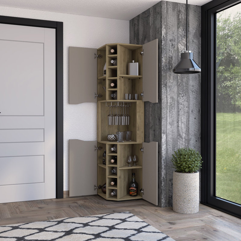 Clirim 17.7'' Bar Cabinet