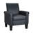 Alrun Upholstered 29" Wide Faux Leather Armchair-1791650743