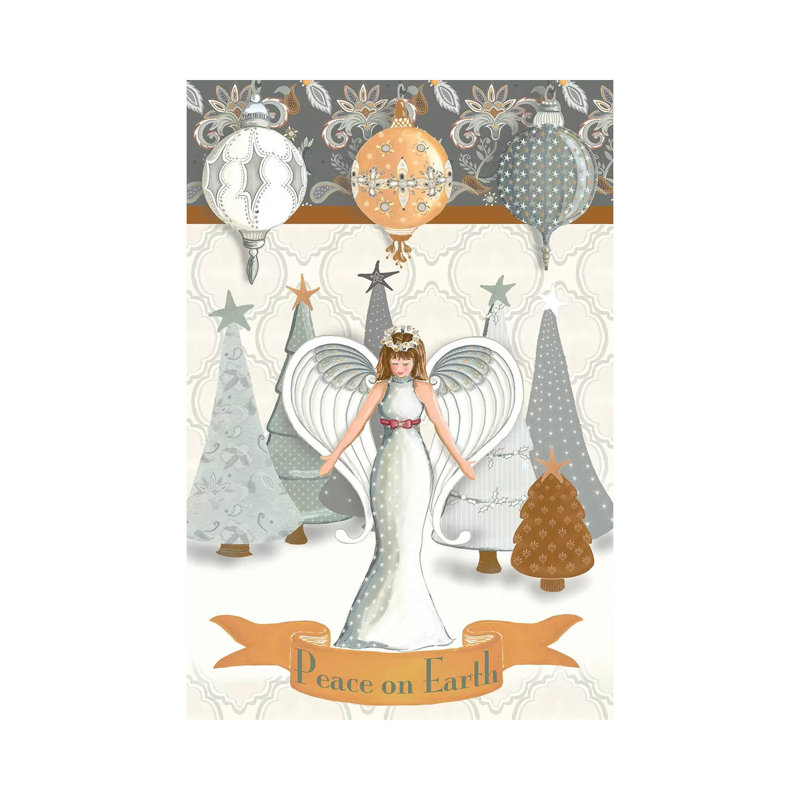 Angel Wonderland Earth by Andi Metz - Wrapped Canvas Print, 66.04 cm H x 45.72 cm W x 1.91 cm D