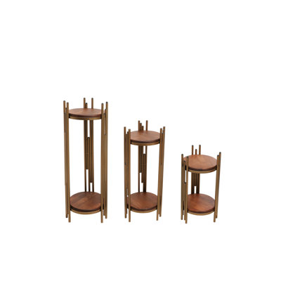 Solid Wood Top Nesting Tables