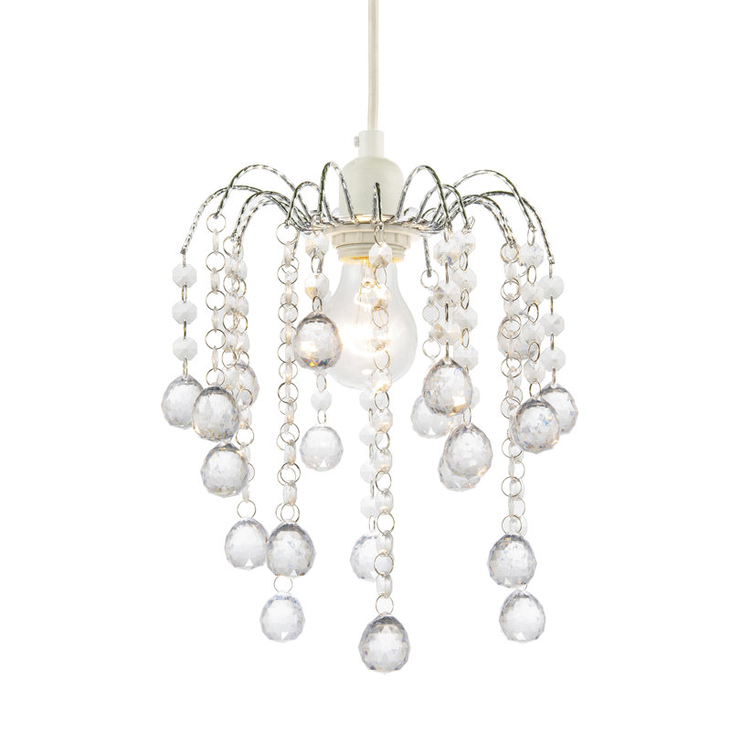26cm H Metal Novelty Pendant Shade ( No Direct Attachment Method ) in Clear