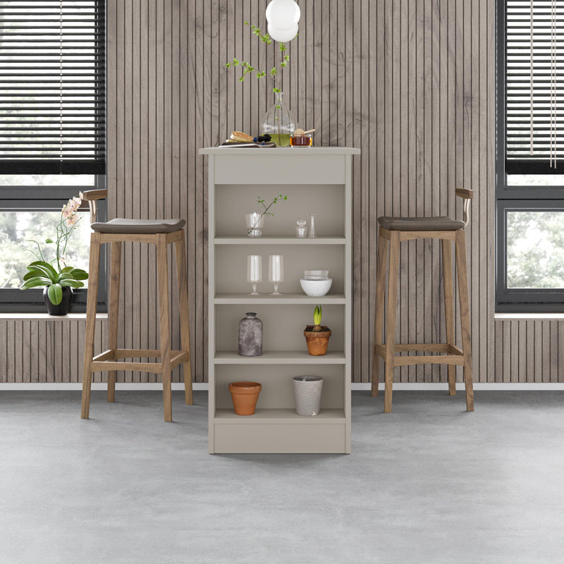 Liviah 117 Dining Table Stylish Multi-Functional Kitchen Table, Sanstone, Sanstone
