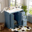 Ensemble de meuble-lavabo 36 po avec lavabo en céramique, armoire de rangement en bois massif, ensemble de meuble-lavabo autoportant avec 3 tiroirs et portes à fermeture douce-1064547406-1064547408