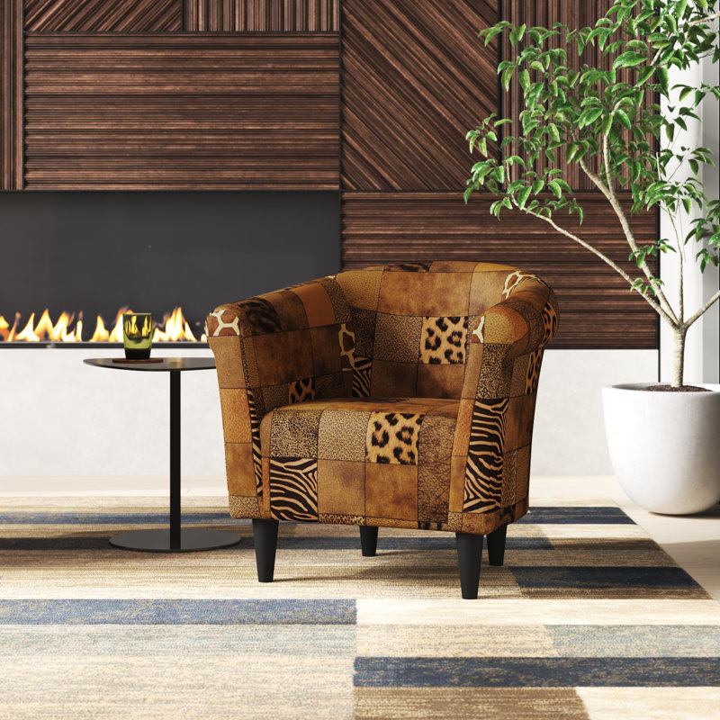 Fauteuil demi-tonneau Alpaslan
