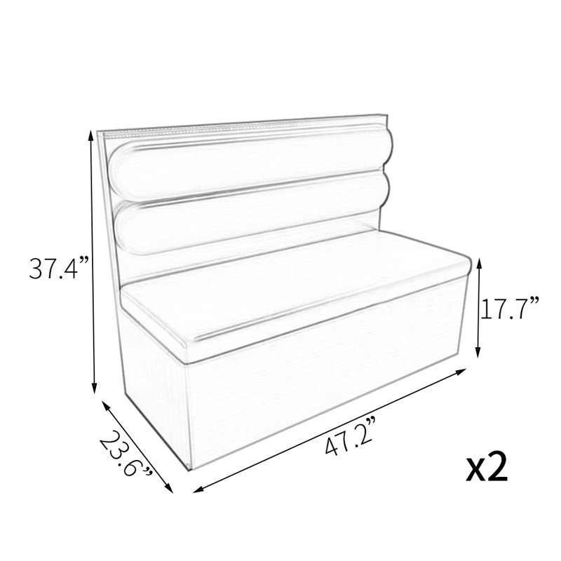 Banc de rangement Modern